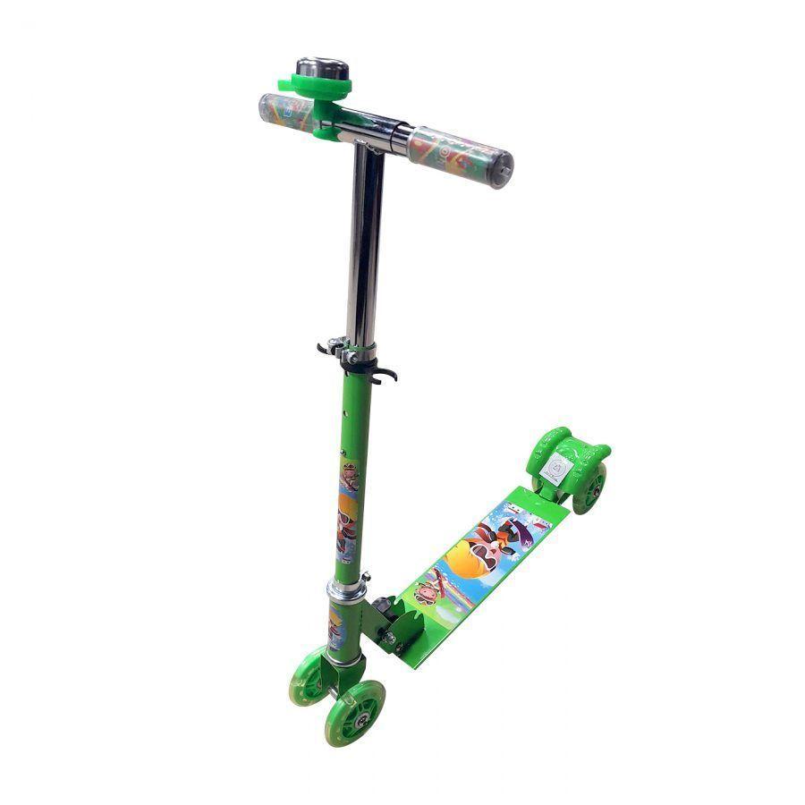 Scooter Infantil de 4 Ruedas Verde
-0