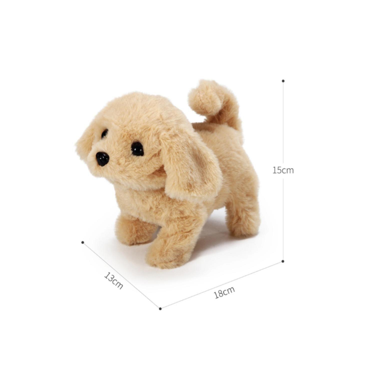 Juguete Peluche Perro Cachorro Interactivo Cafe-2