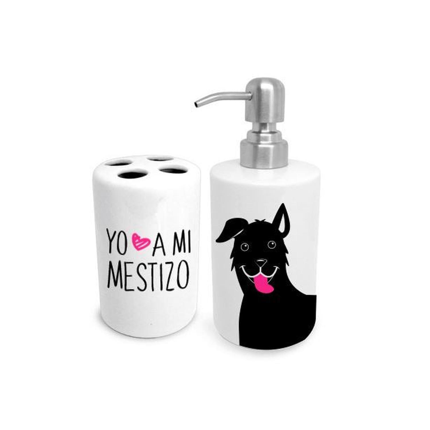 Set de Baño - Mestizo negro-2