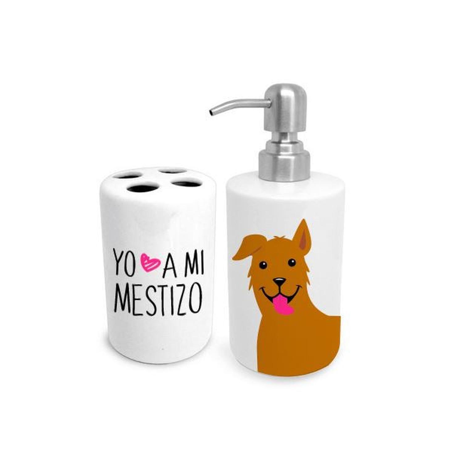 Set de Baño - Mestizo negro-1