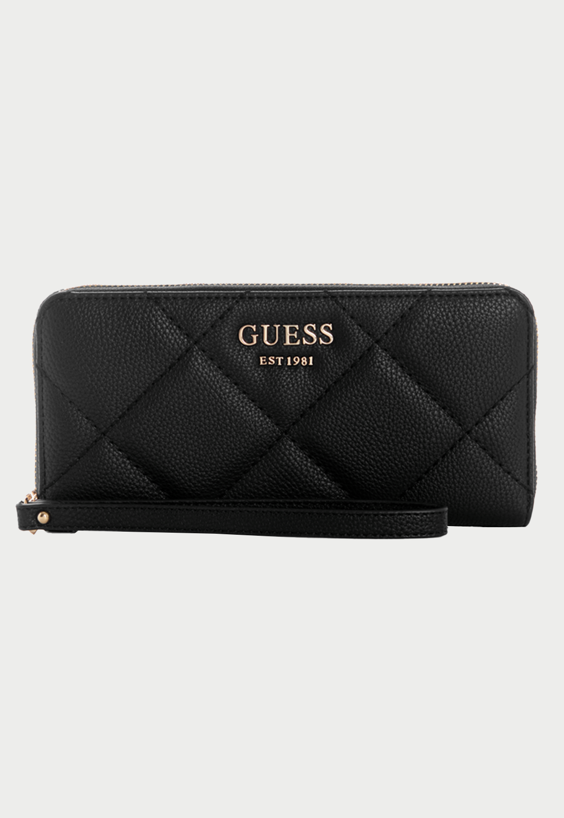 Billetera Fantine Slg Large Zip Around Negro Guess-0