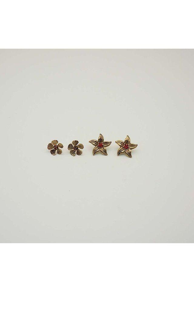 Aros Set Ori Dorado i-D-0