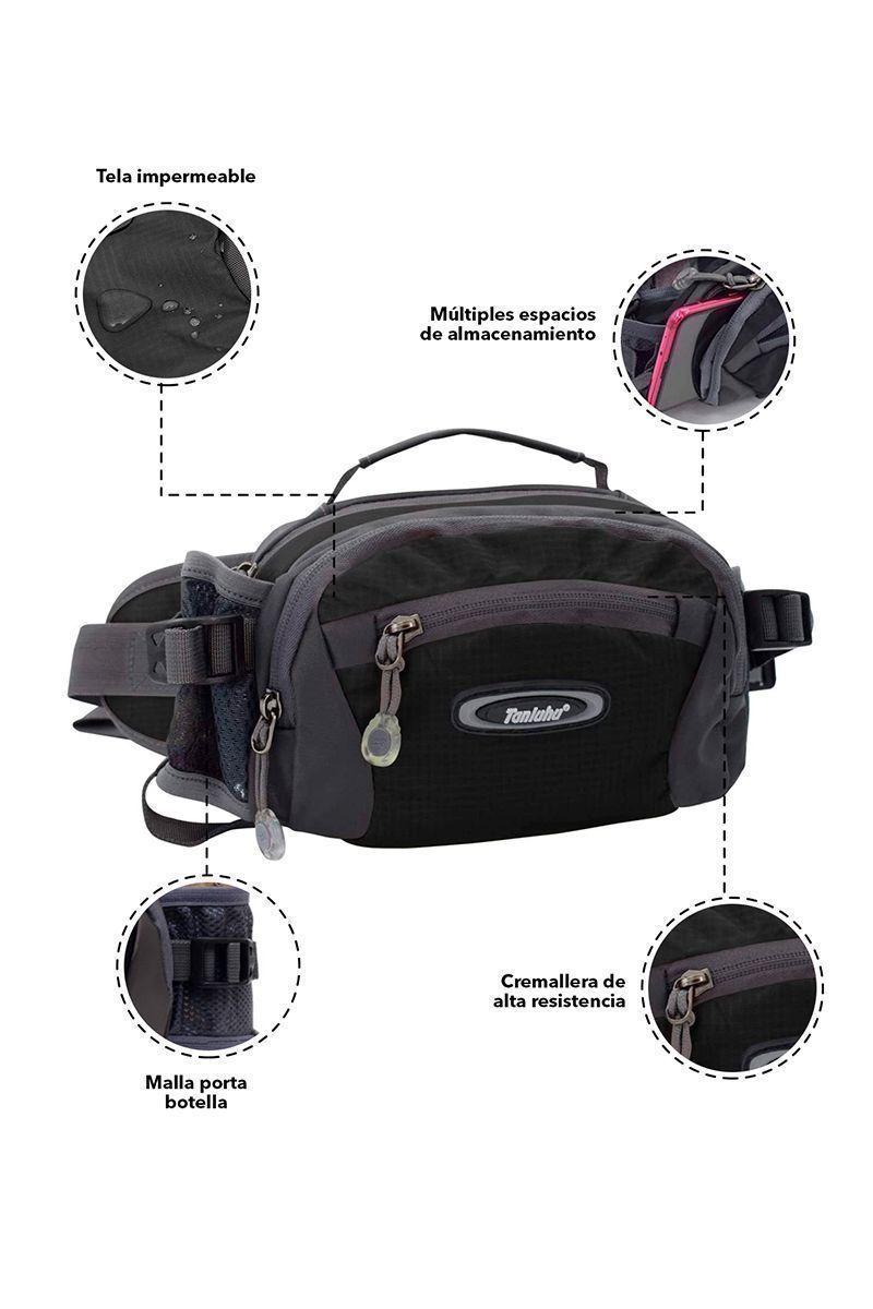 Banano Portabotella Outdoor Trekking Negro-3