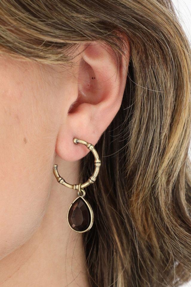 Argolla Dorada Gota Humana-1