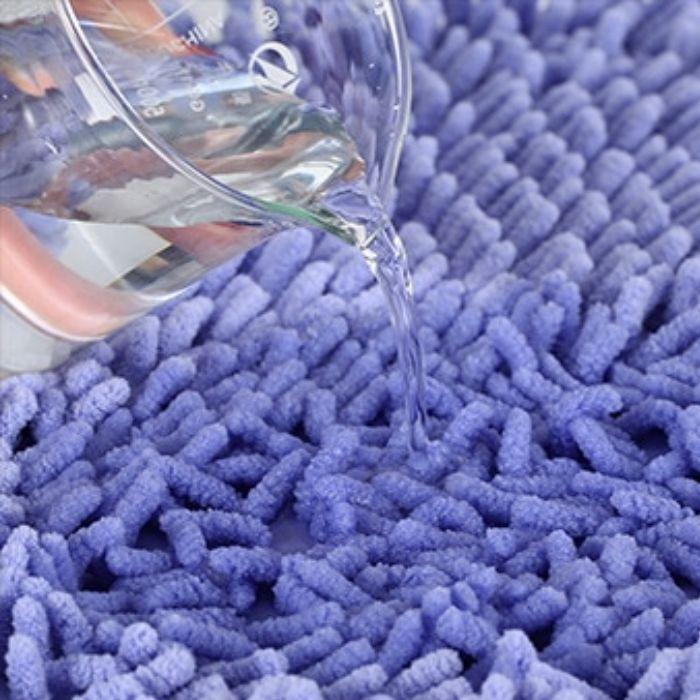 Alfombra Baño Microfibra Bajada Ducha Absorbente 50 X 80 Cm - Café-3