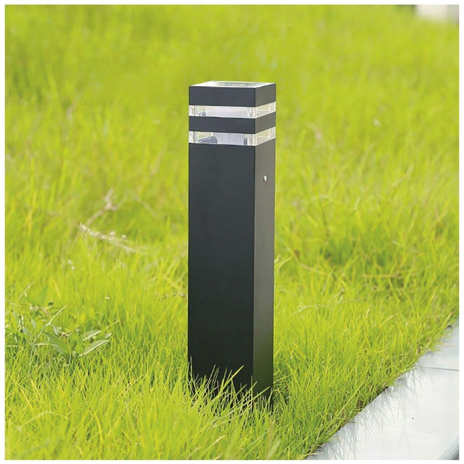 Apliqué de Piso LED Exterior 50cm E-27 Negro-7