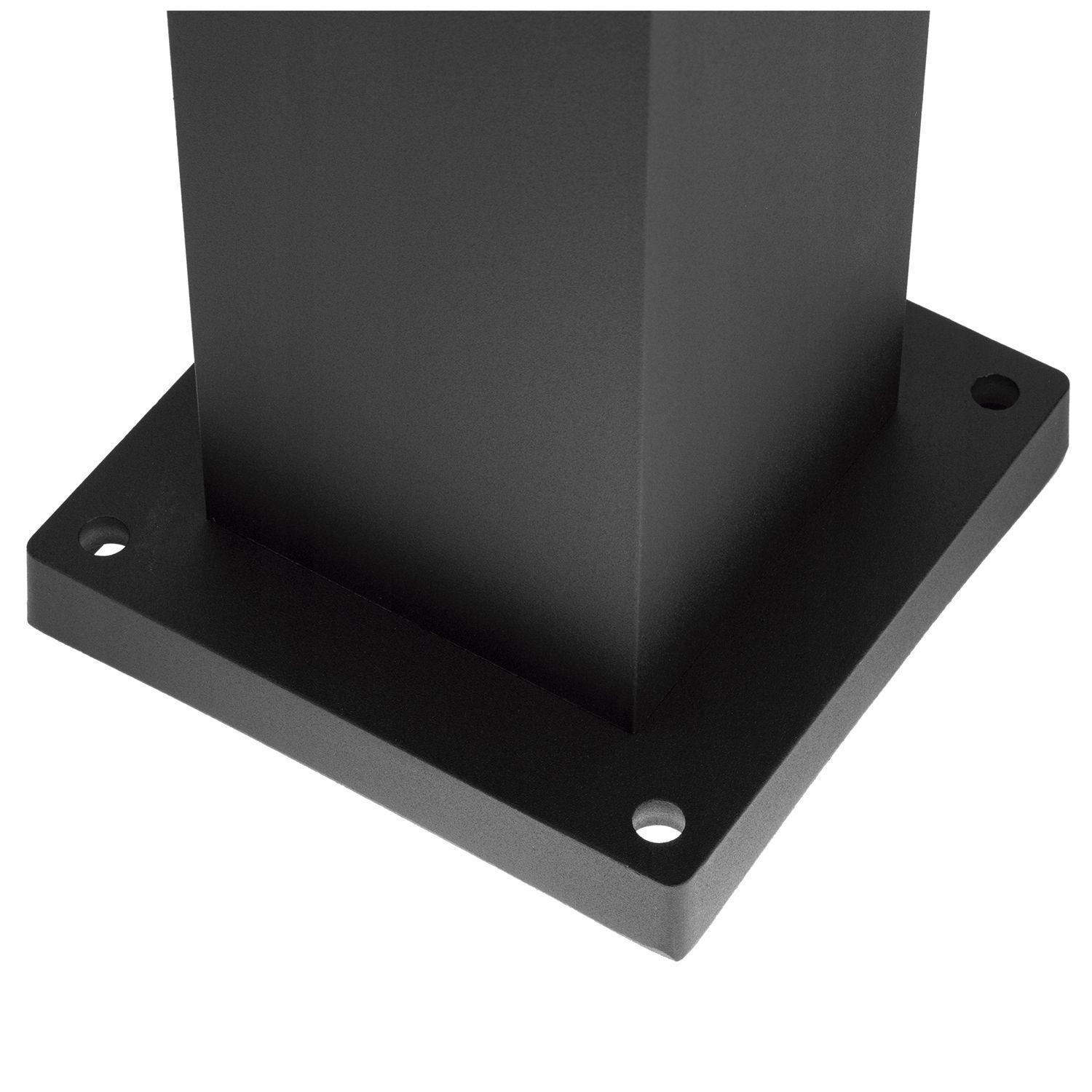 Apliqué de Piso LED Exterior 50cm E-27 Negro-6