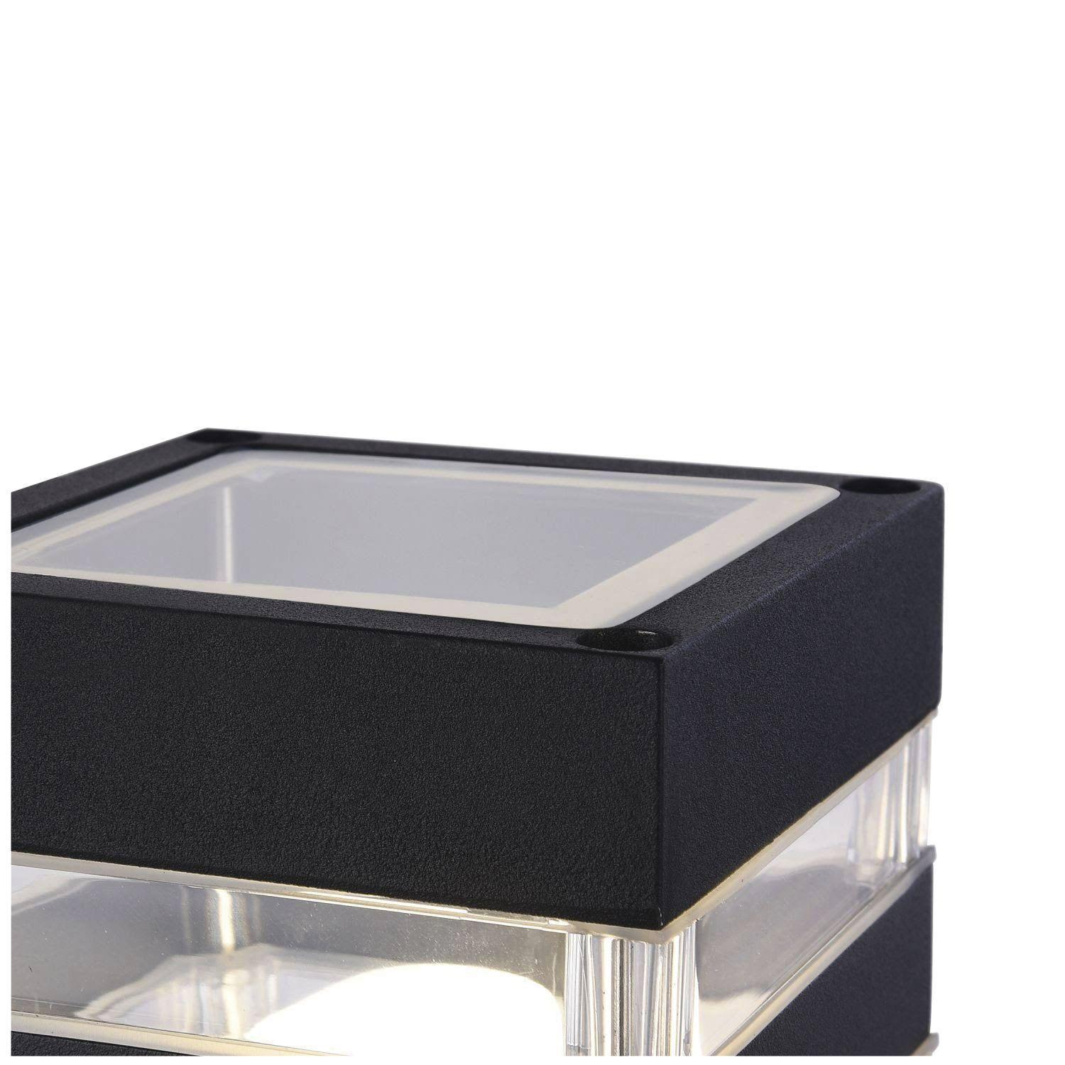 Apliqué de Piso LED Exterior 50cm E-27 Negro-4