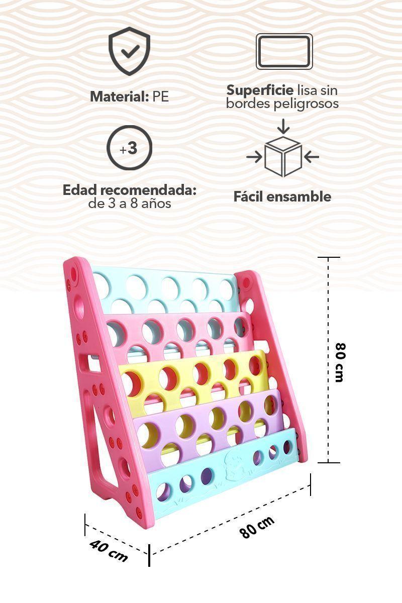 Librero Infantil Rosado-2