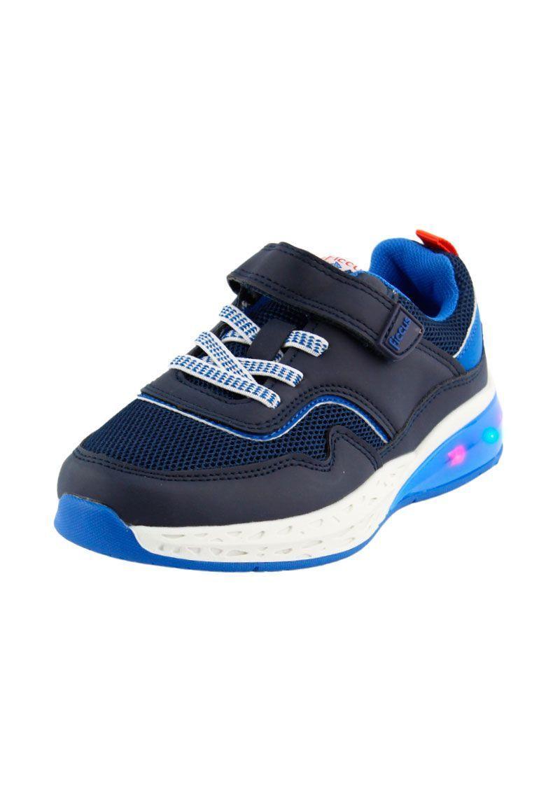 Zapatilla led velcro powerlight caminar niño 953-1