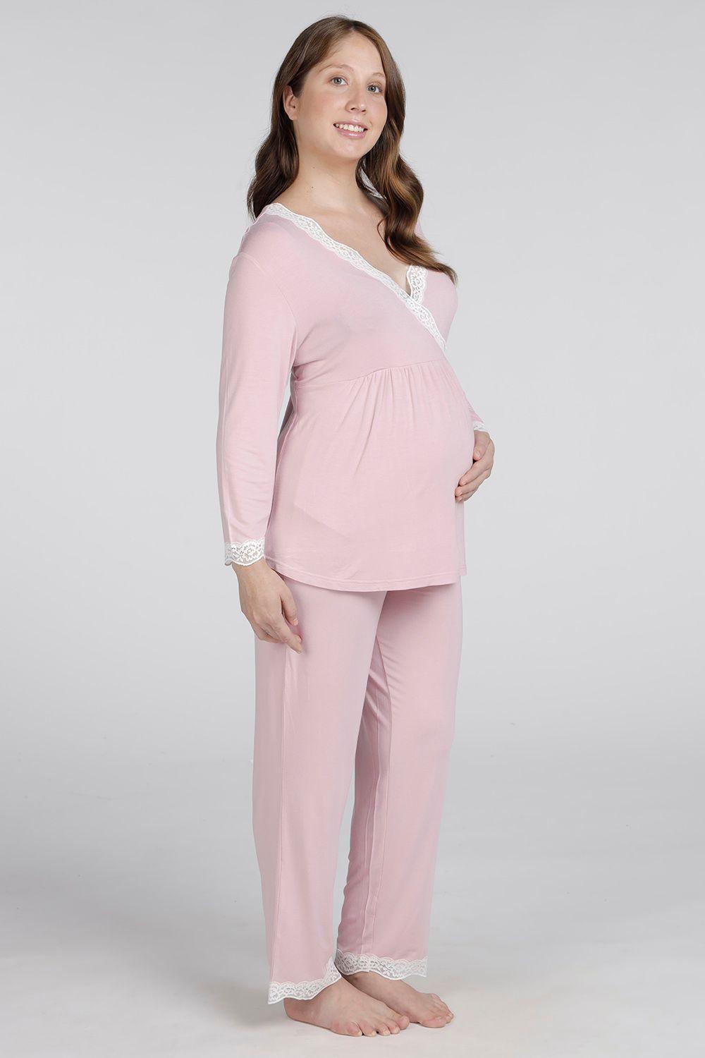 Pijama maternal Rosado 60.1426M-Ros Kayser-0