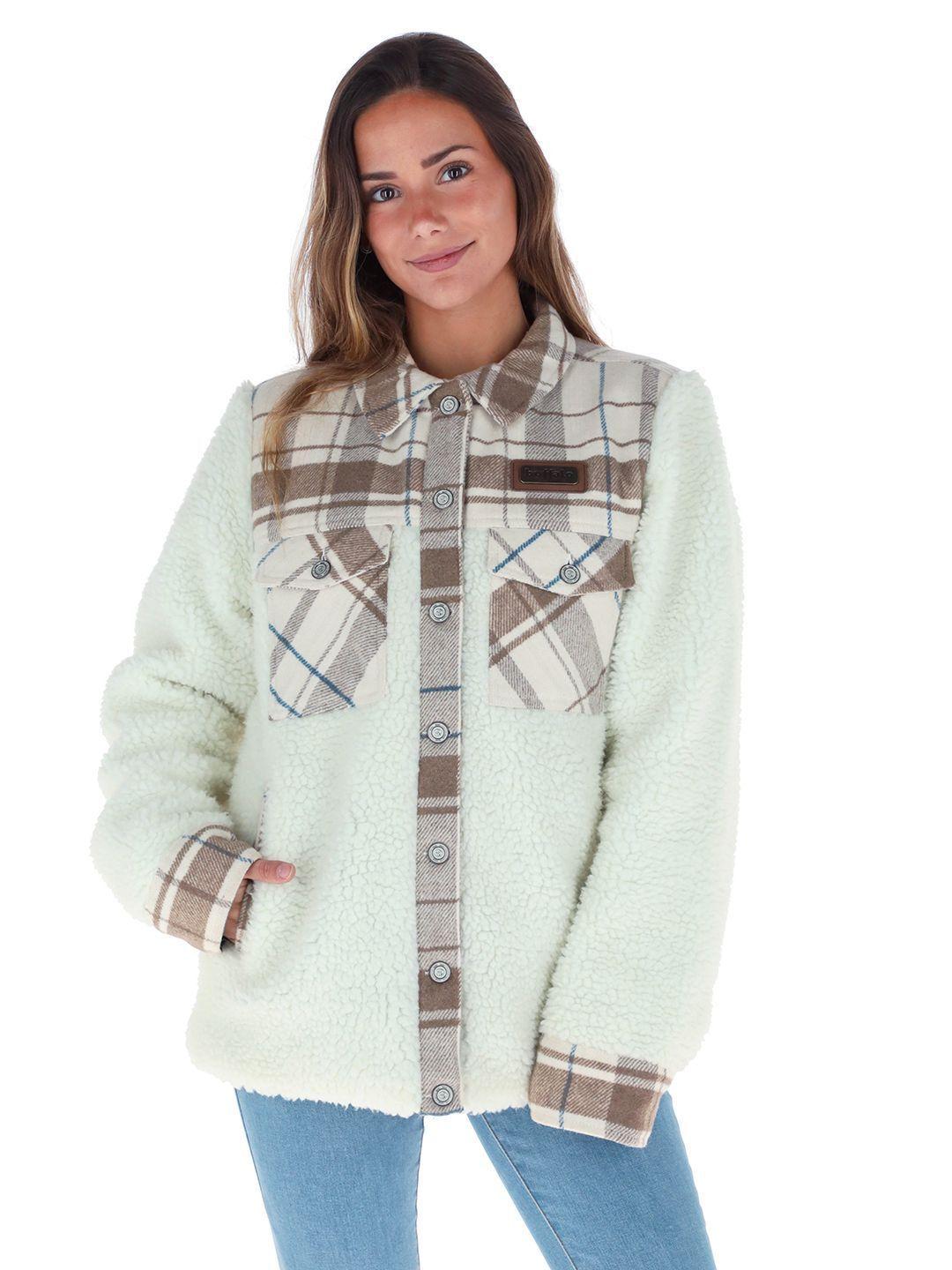 Chaqueta Gambosa Beige Mujer-0