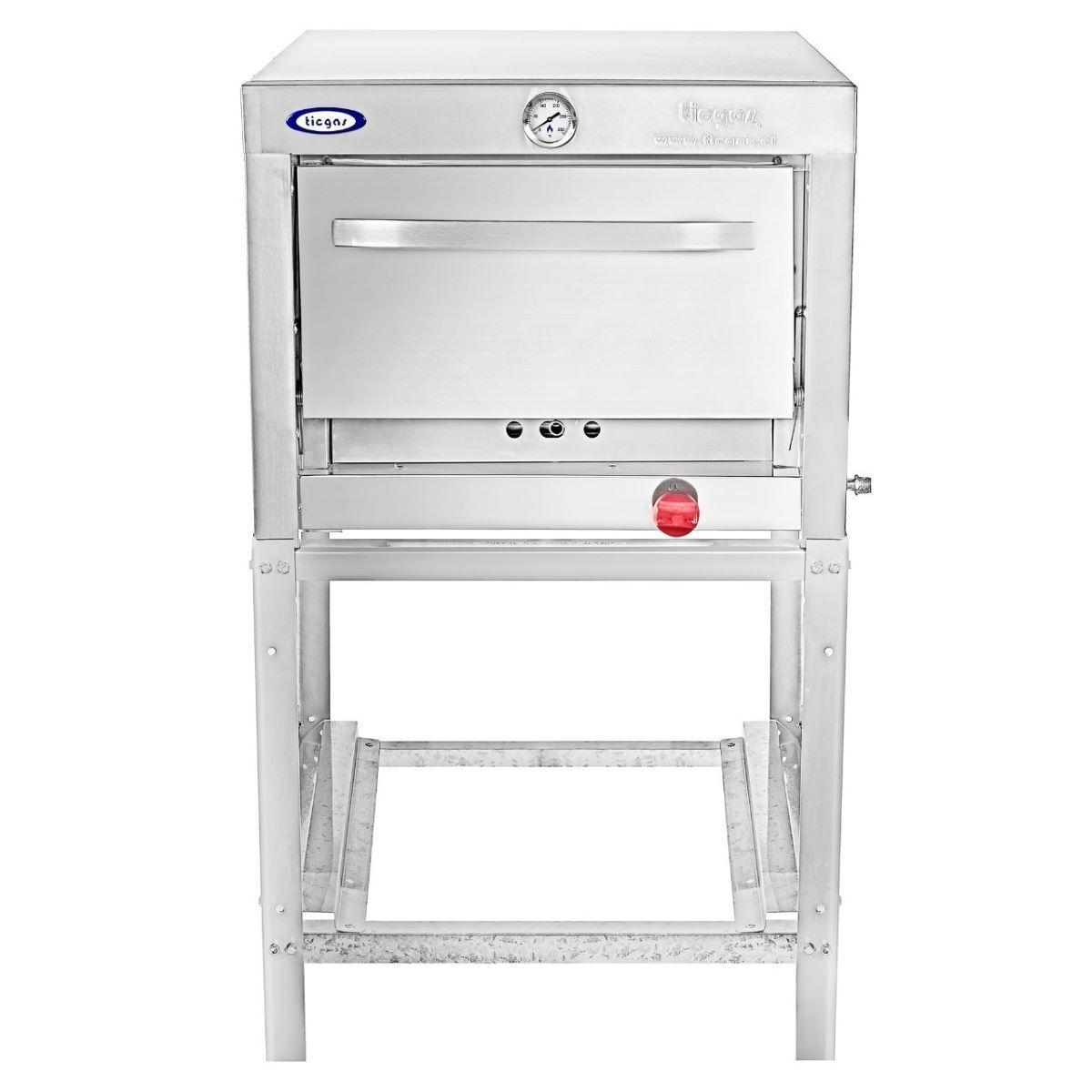 Horno 1 Cámara Inox.Industrial. 50x50 N°4 Camara Inoxidable_GLP-0
