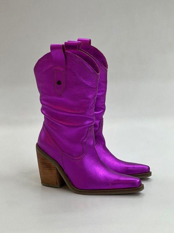 Bota Luna Fucsia violeta Exotica-2