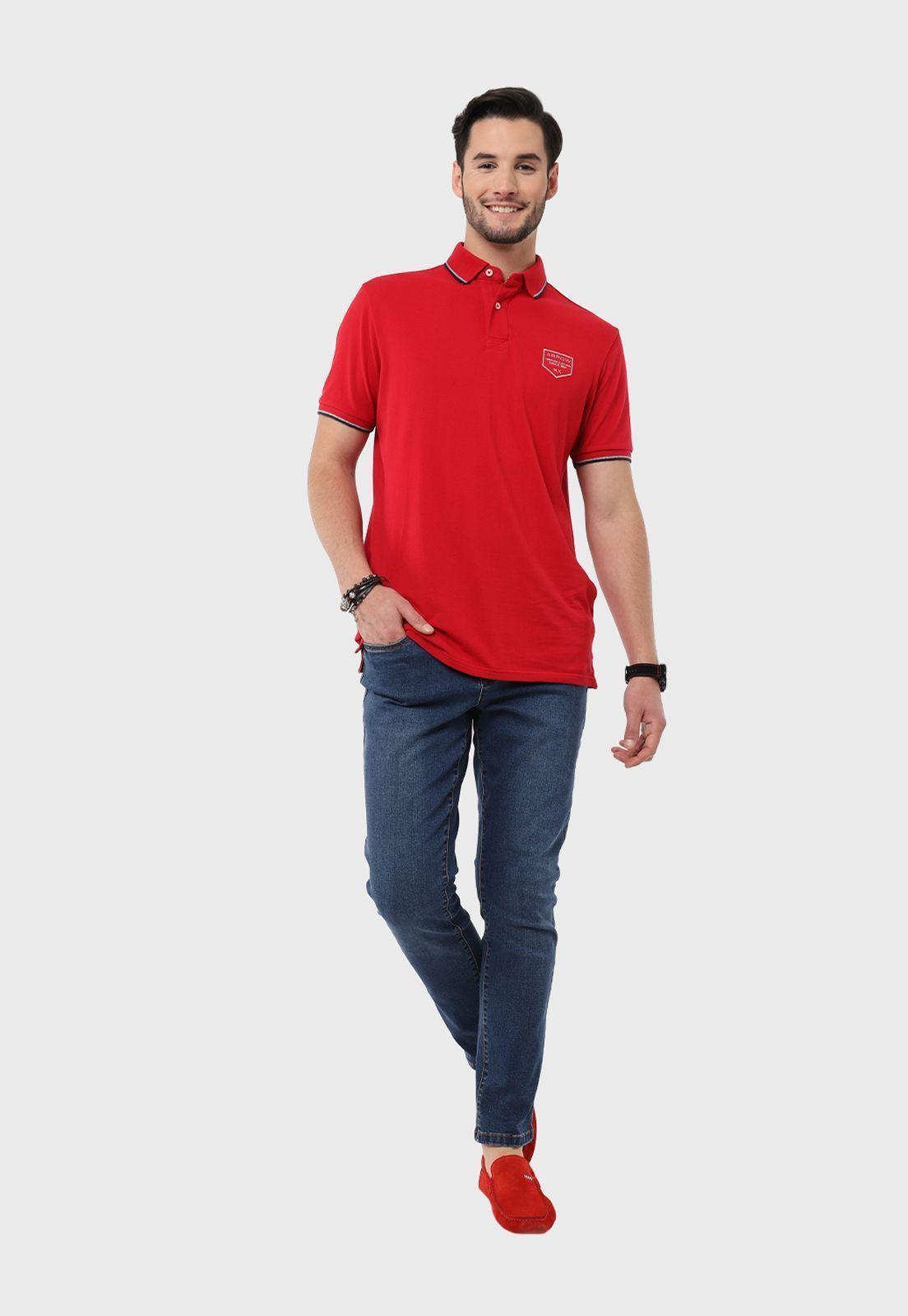 Polera Piqué Manga Corta Arrow-3