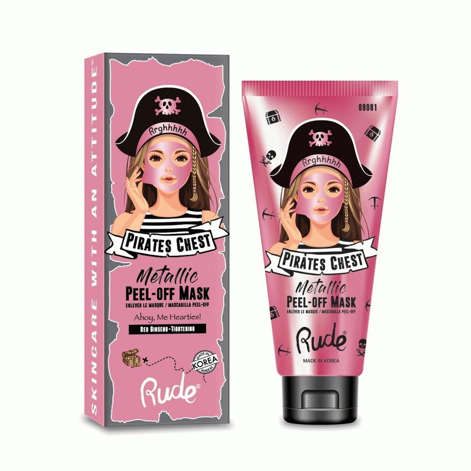 Pack Skincare Limpiador Facial + Cintillo + Mascarilla Coreana Peel-off Ginseng Rojo Rude Cosmetics-2