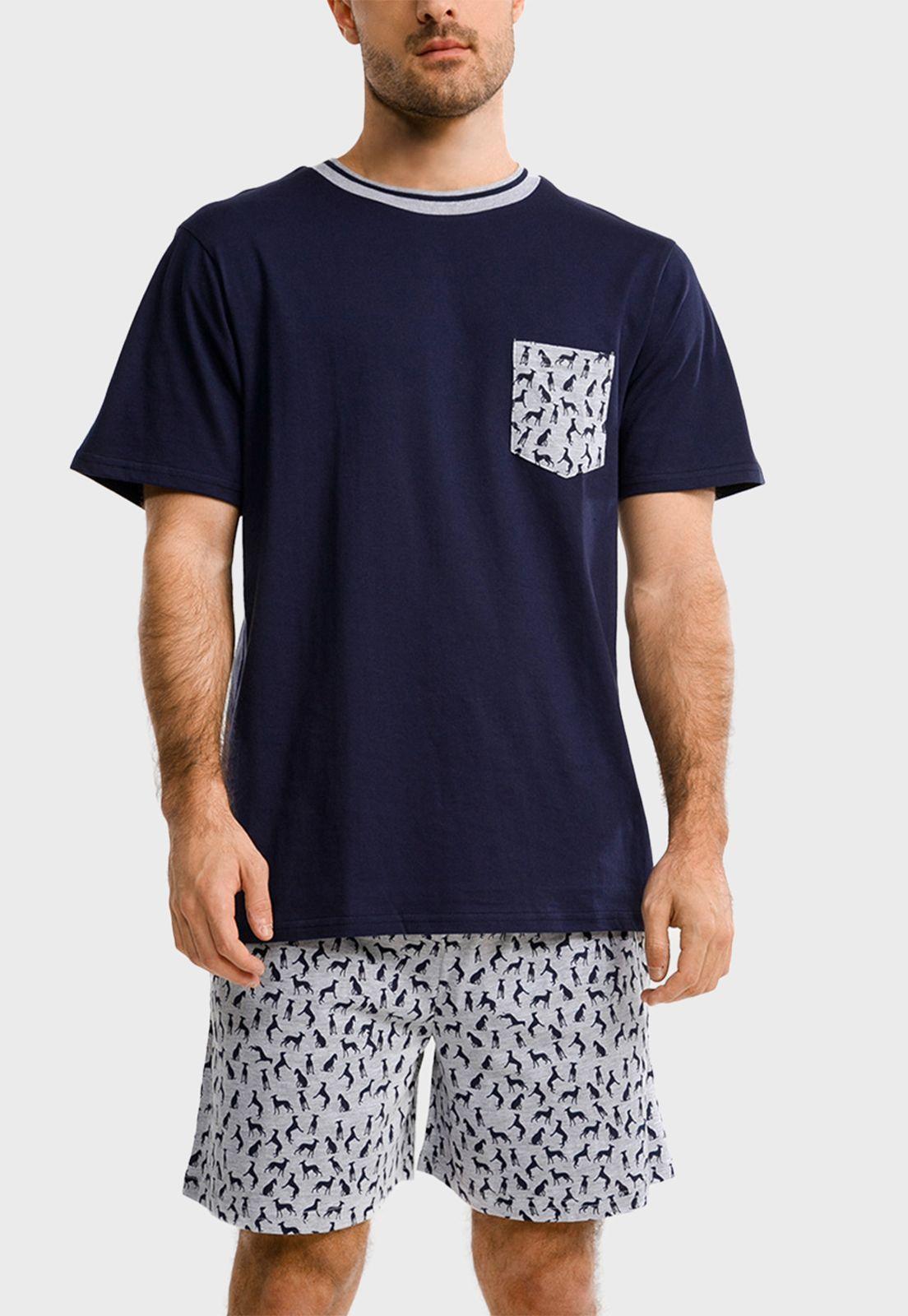 Pijama Arrow Short Cuello Redondo-0