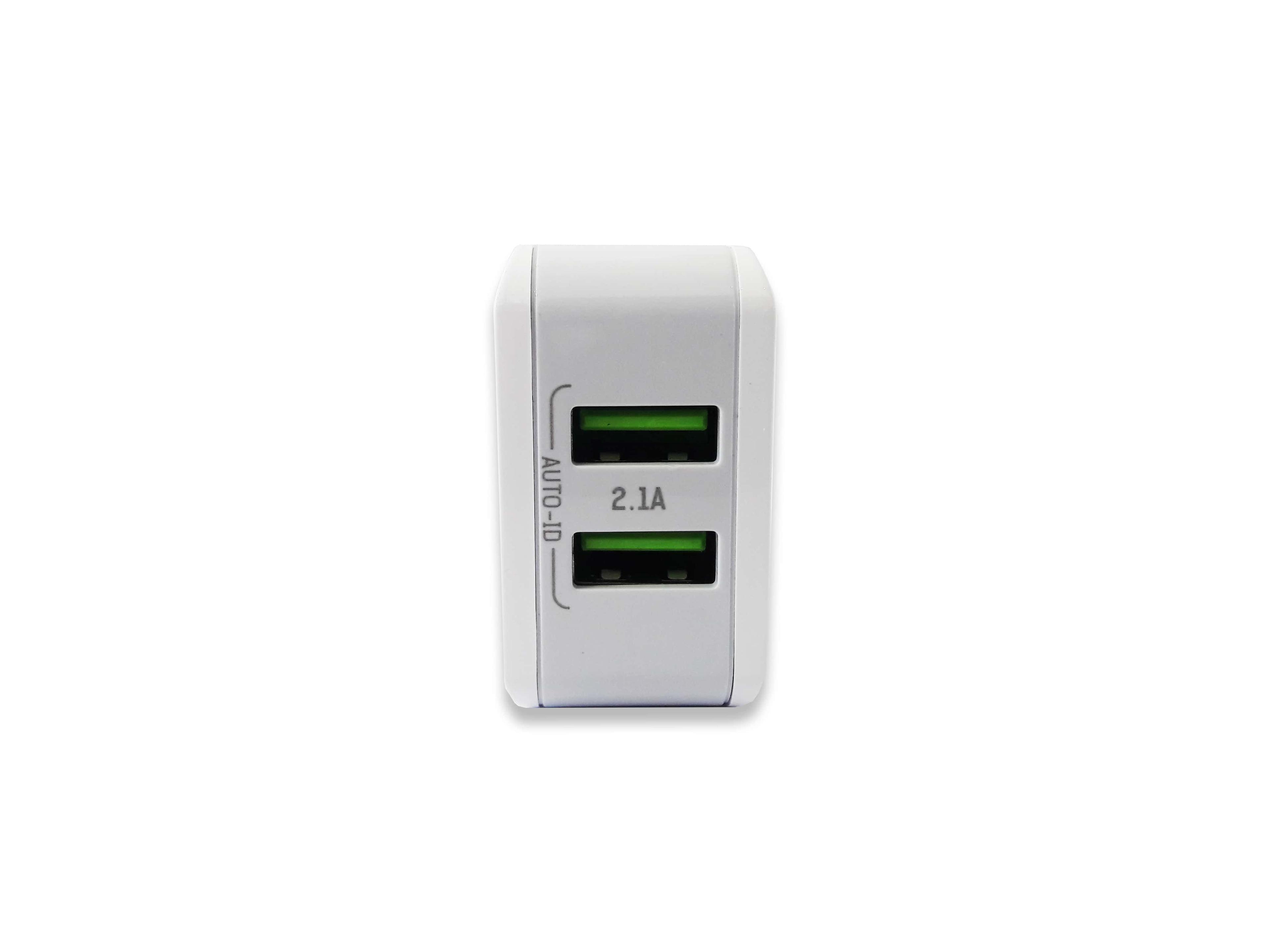 Cargador Dual USB 2.1A + Cable USB C A2202 SIYOTEAM-1