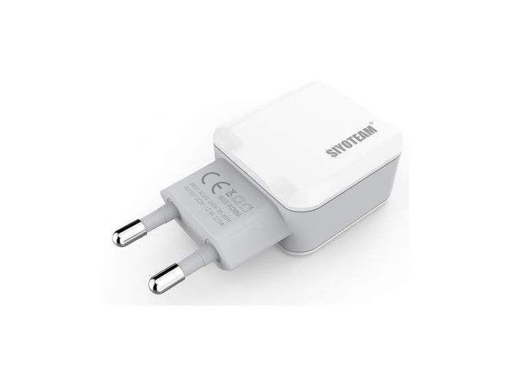 Cargador Dual USB 2.1A + Cable USB C A2202 SIYOTEAM-0