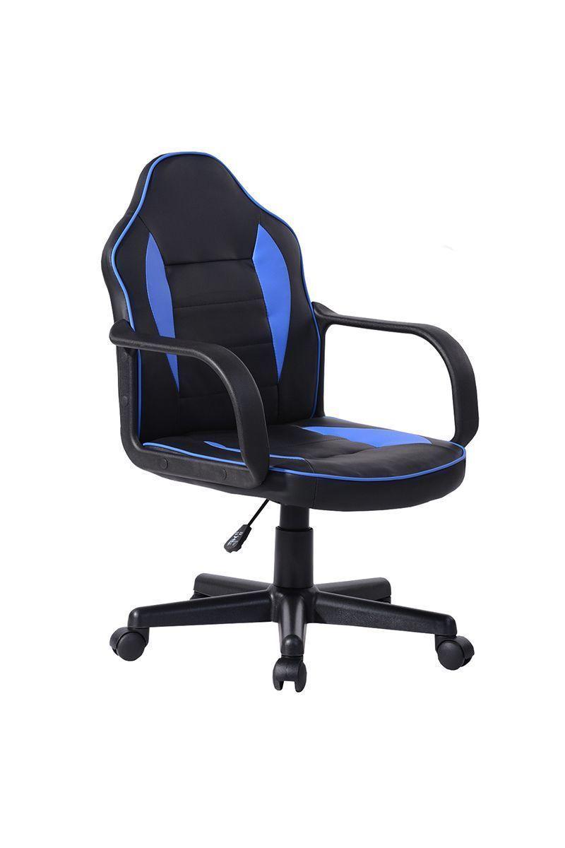 Silla Gamer Racer Ergonómica Escritorio - Azul-0