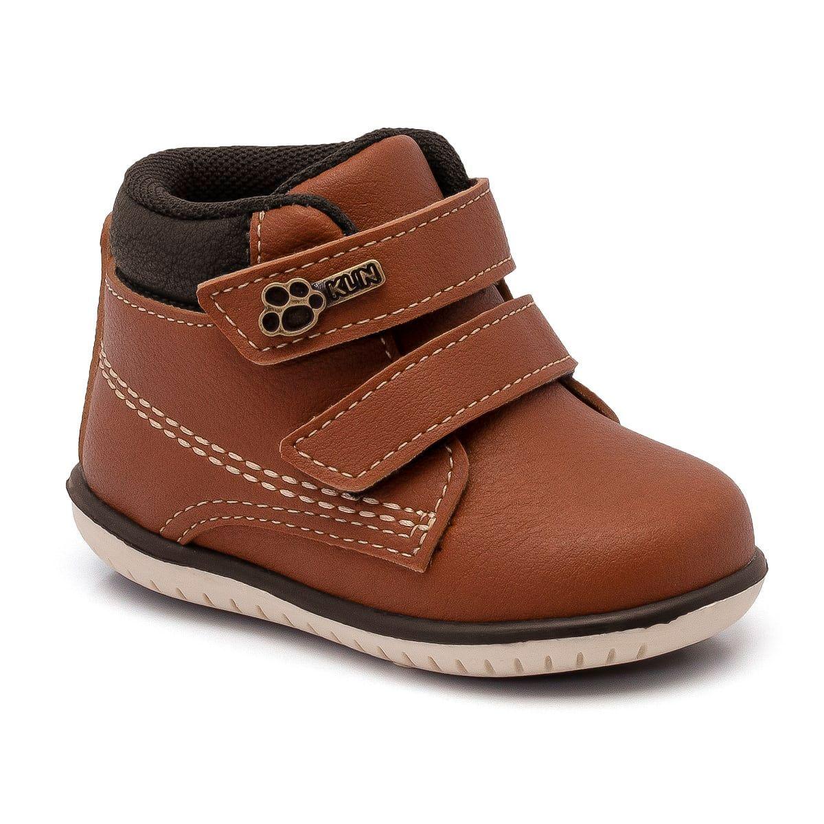 Botín Niño Bebé Caramelo Anatómico Klin-0