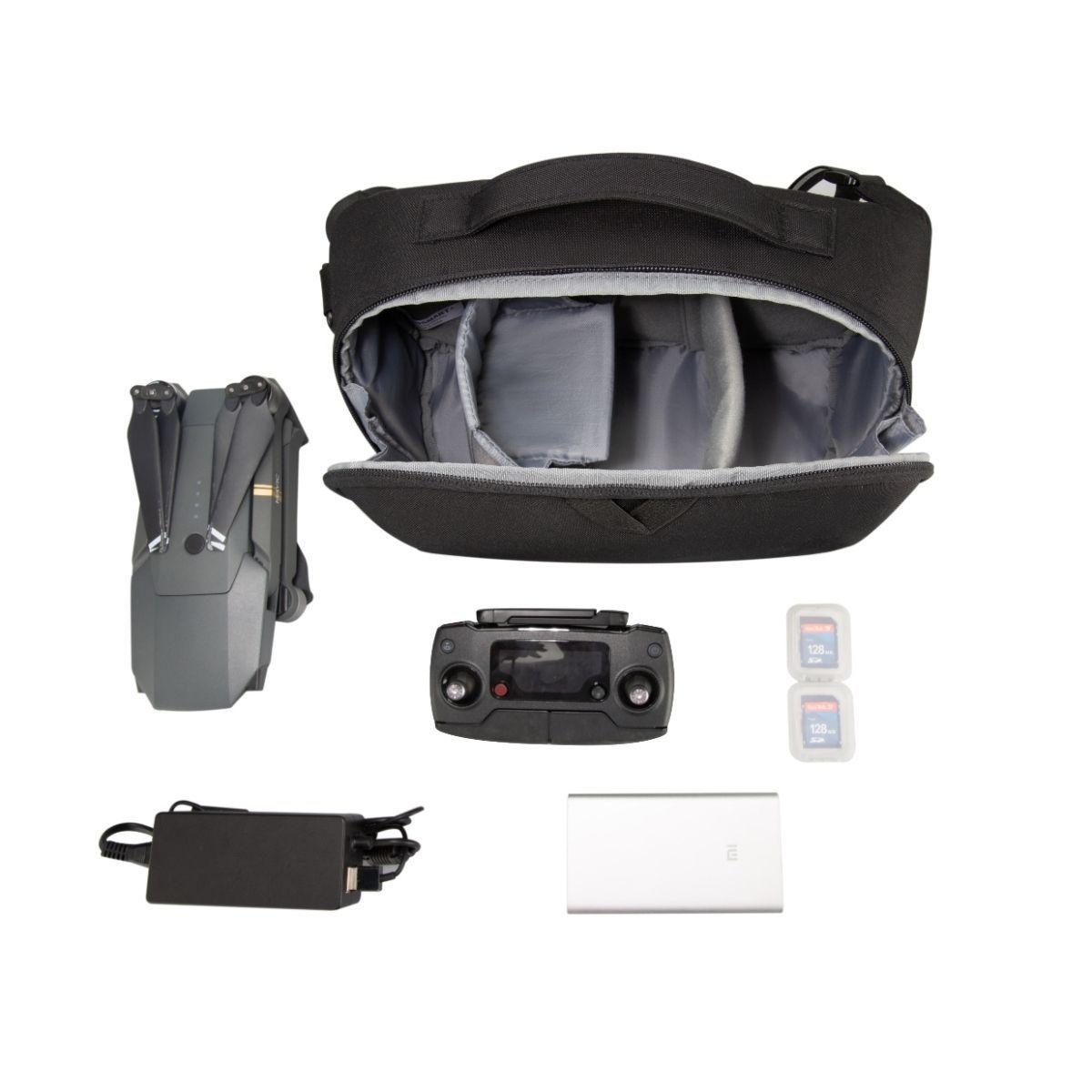 Bagsmart Bolso LANG crossbody para cámara - Negro-2