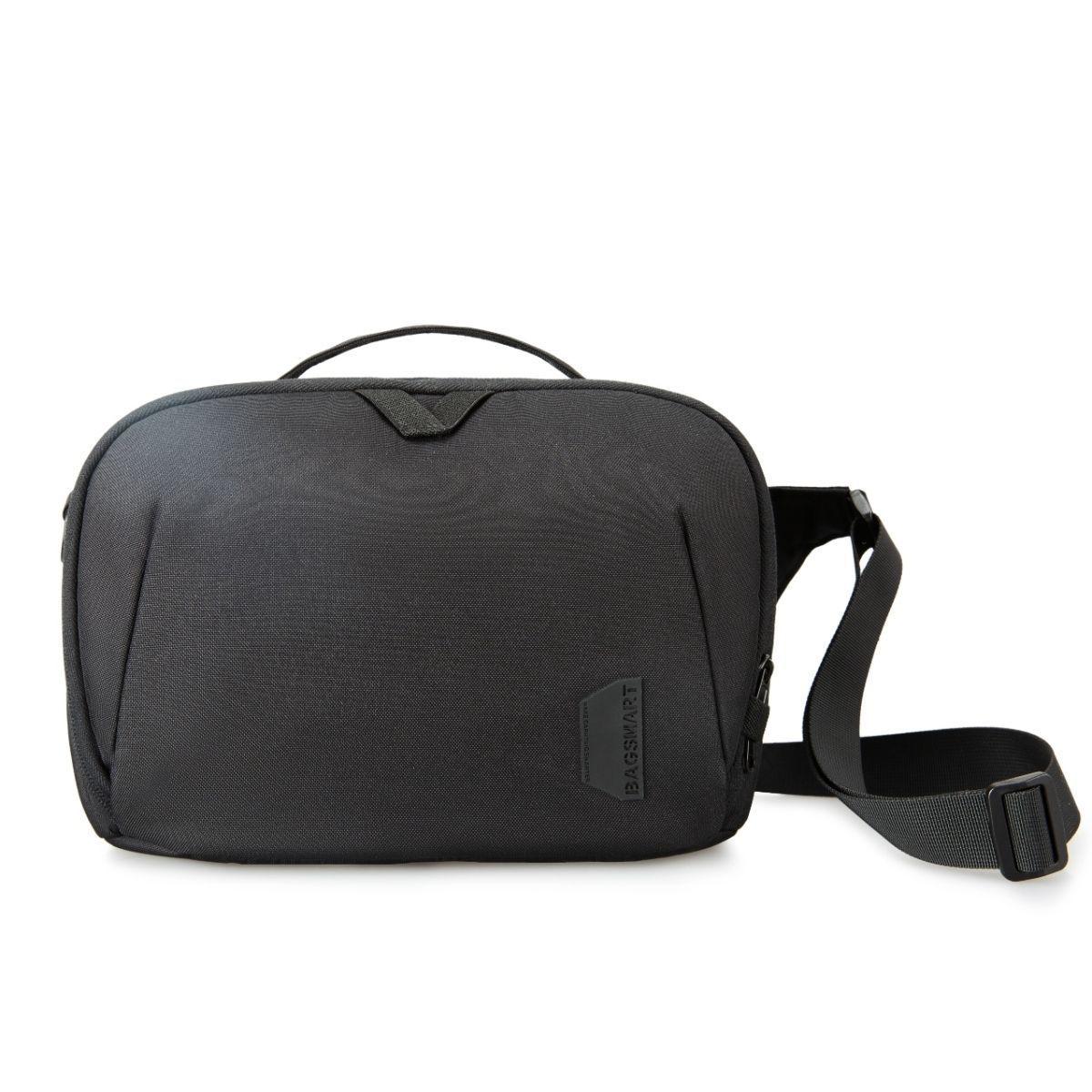 Bagsmart Bolso LANG crossbody para cámara - Negro-0