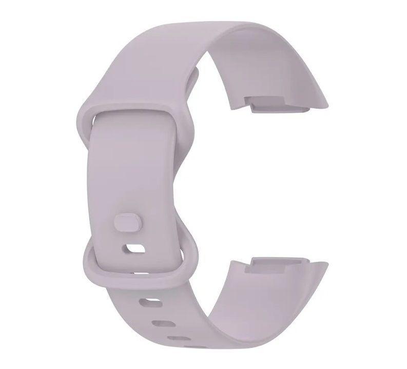 Correa Silicona Compatible Fitbit Charge 5  23mm Lila-0