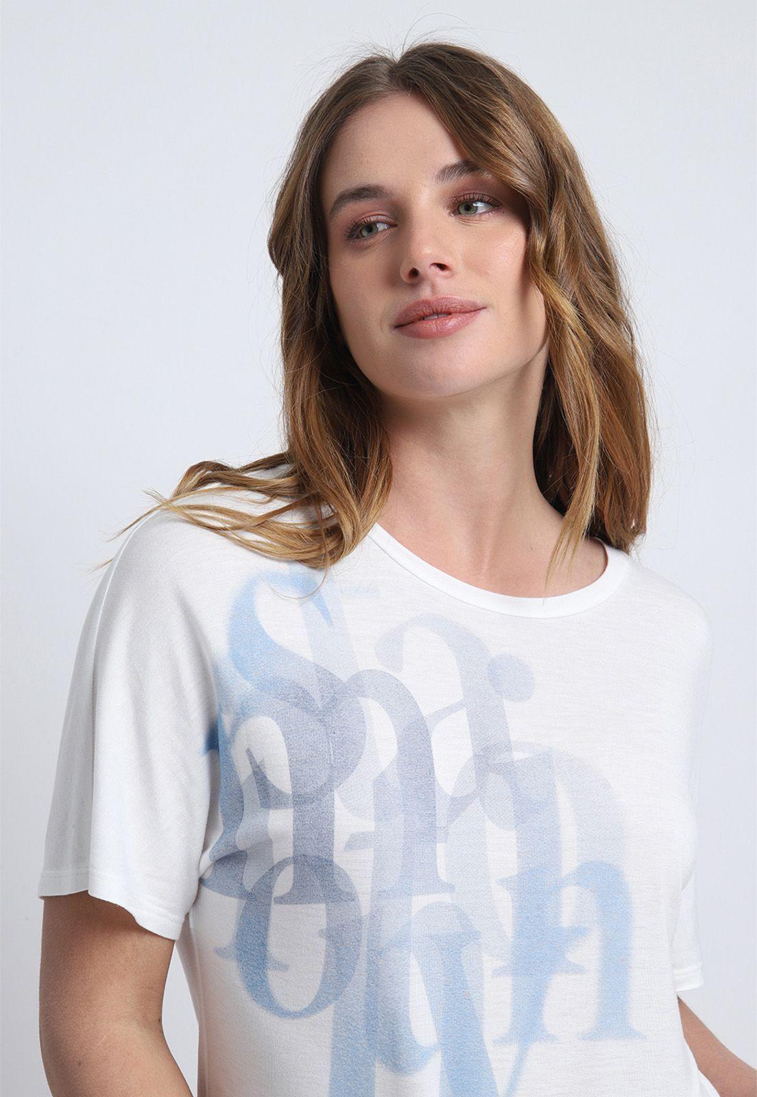 Polera Manga Corta Esprit Blanco-0
