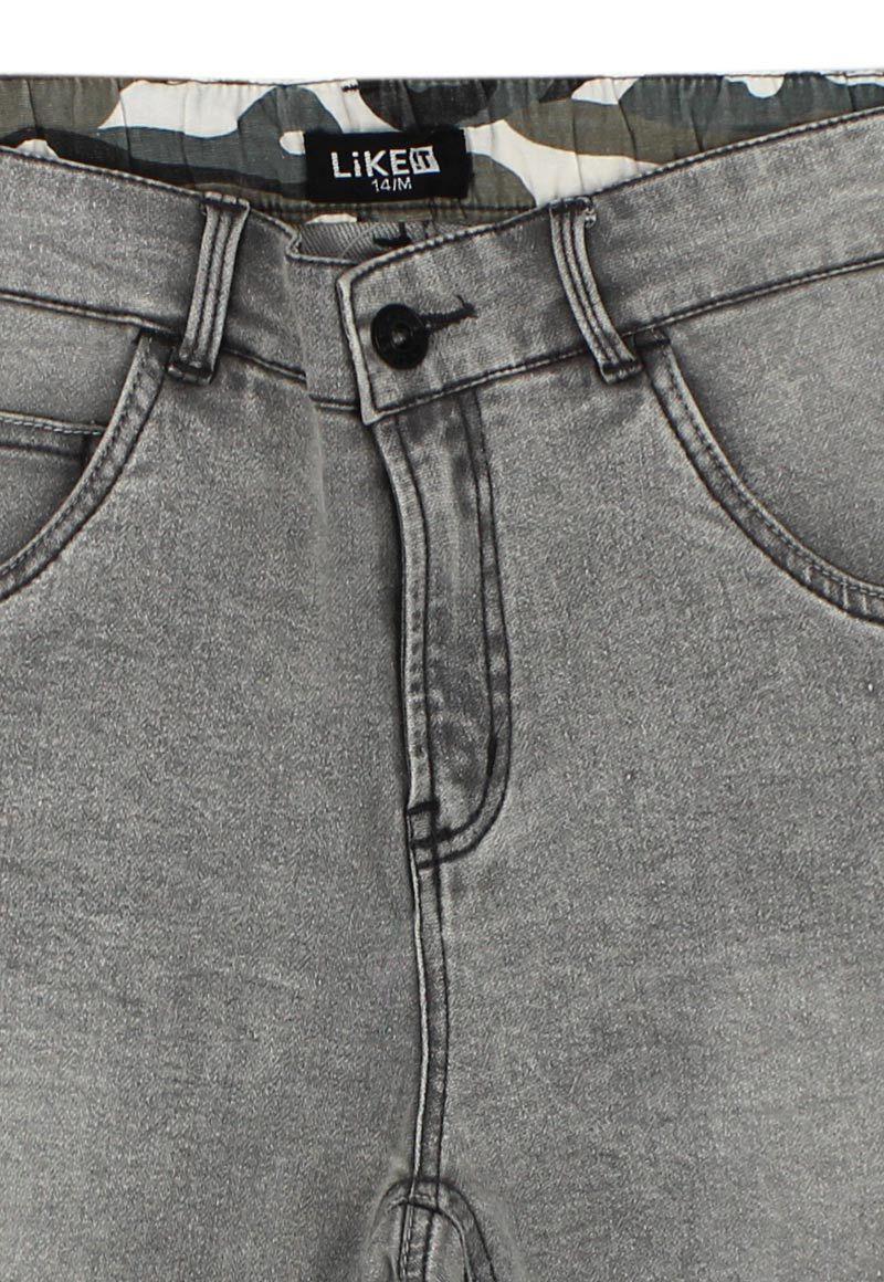 Bermuda Teens Niño Jogg Denim Transversal Like It-2