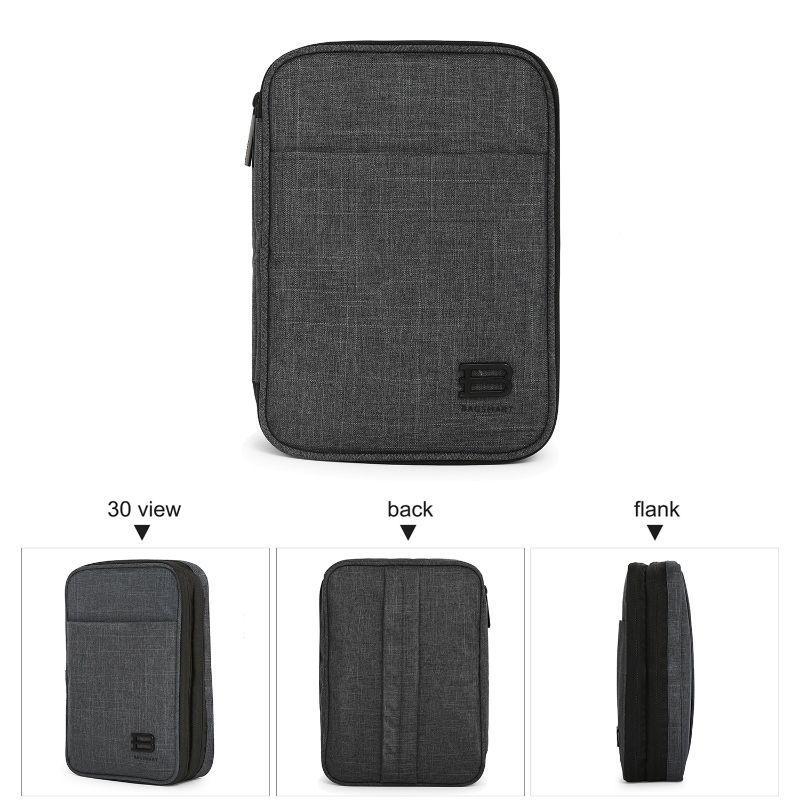 BAGSMART Maletín Organizador de accesorios electrónicos- Negro-2