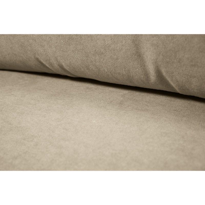 Sofá Alanna Chenille Tipo Lino Beige 2 Cuerpos-3