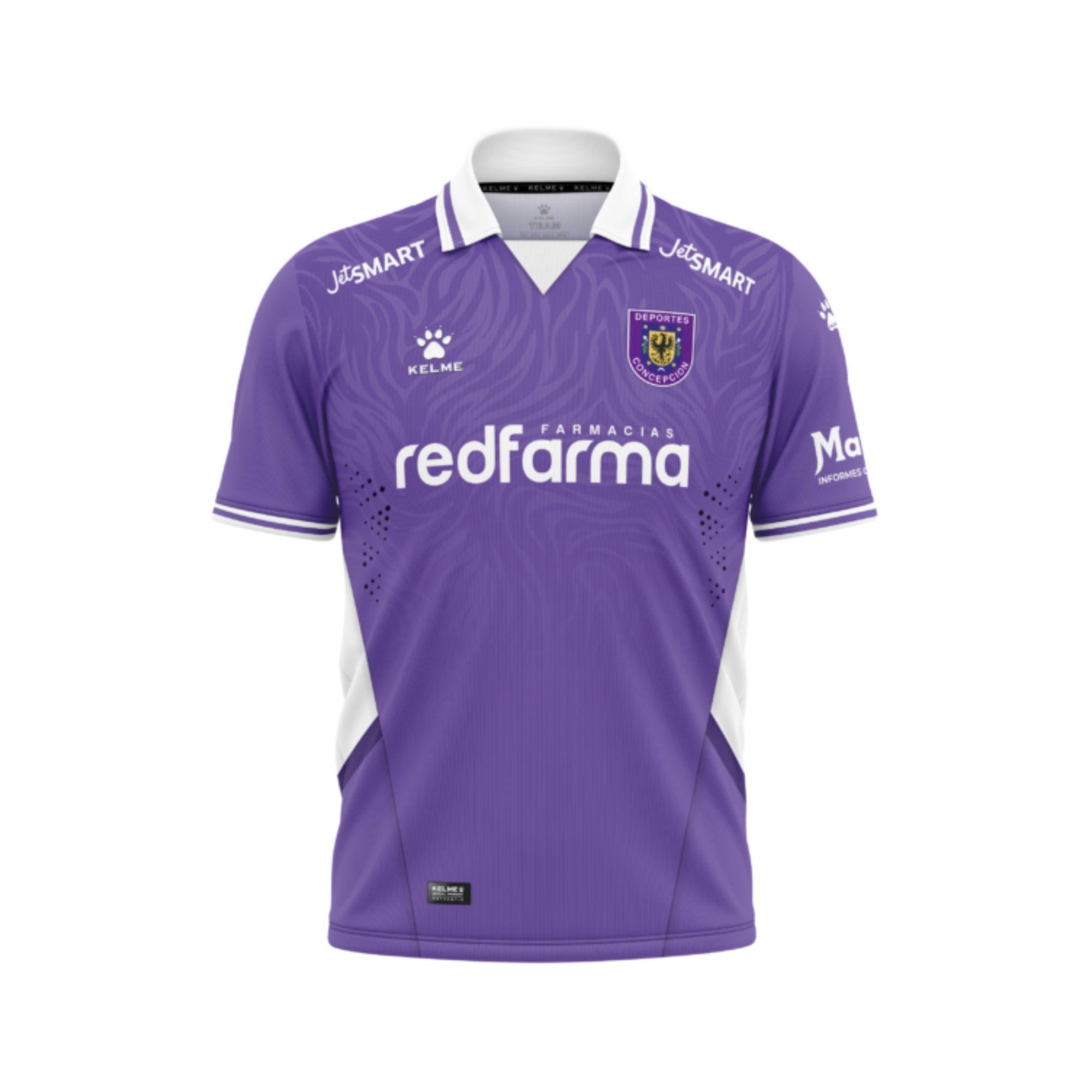 Camiseta Local CSD Concepción Lila 2022 Kelme-0