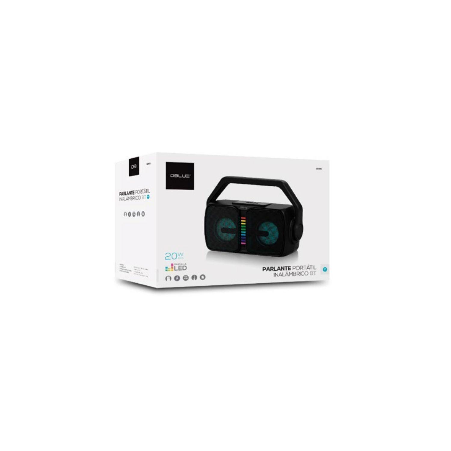 Parlante Bluetooth Portátil Pantalla Led 20w - PuntoStore-3