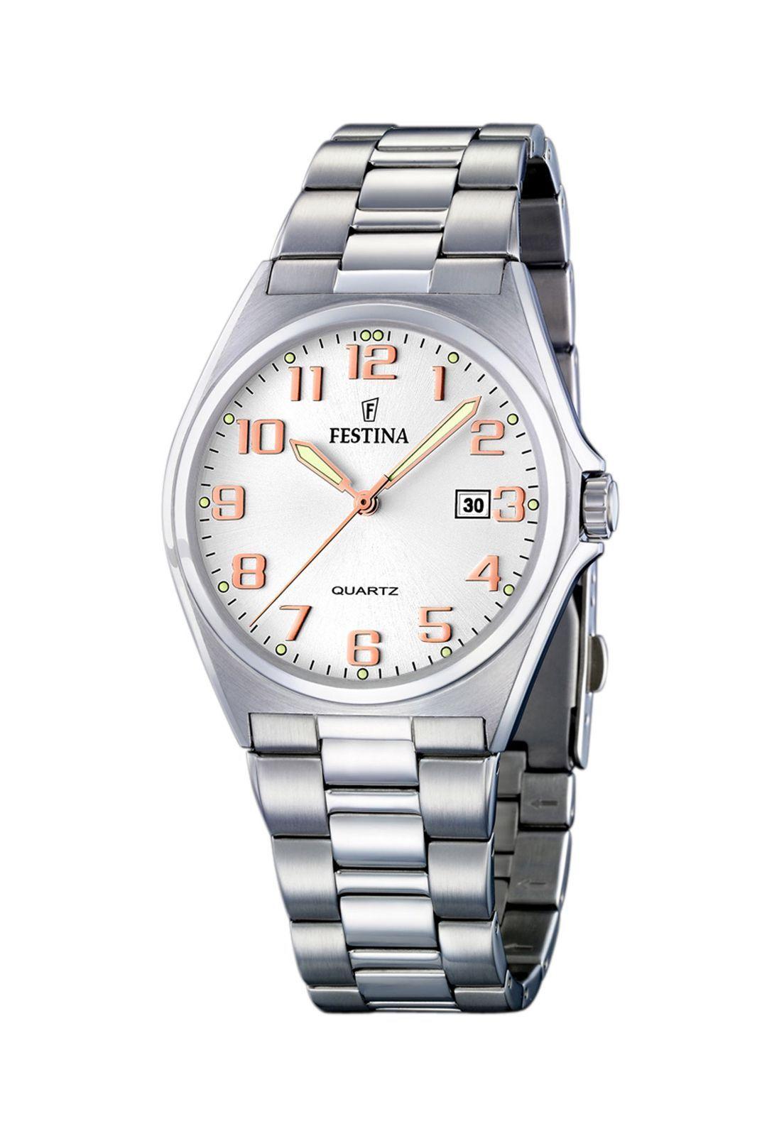 Reloj F16374/7 Festina Hombre Acero Clasico-0