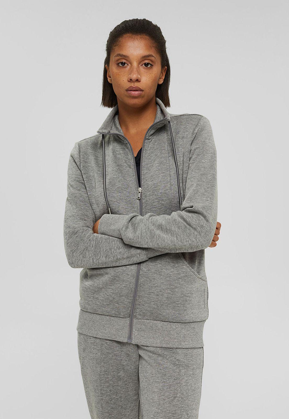 Poleron Mujer Con Cierre Esprit-0