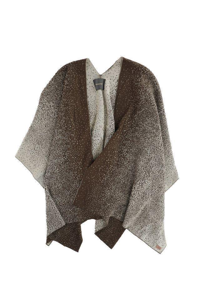 Poncho Café Lurex Humana-0