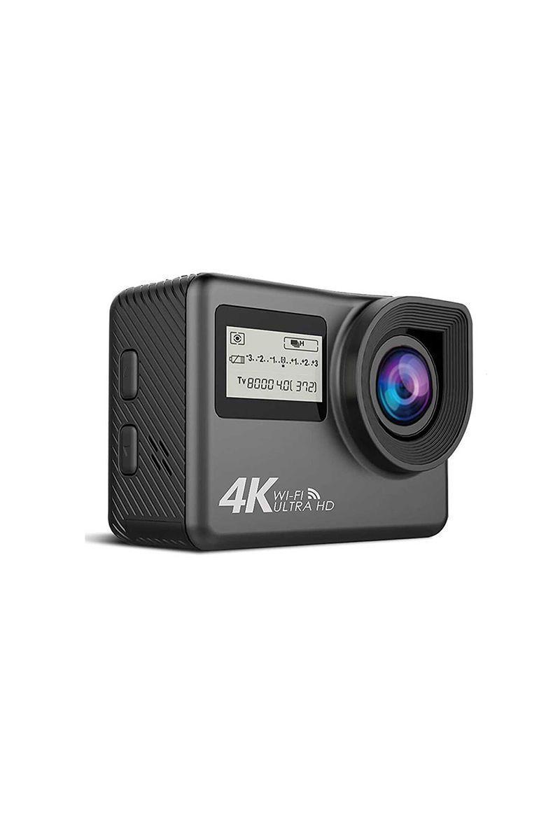 Cámara Deportiva 4K con WiFi y Touch AC-133 Negro-0