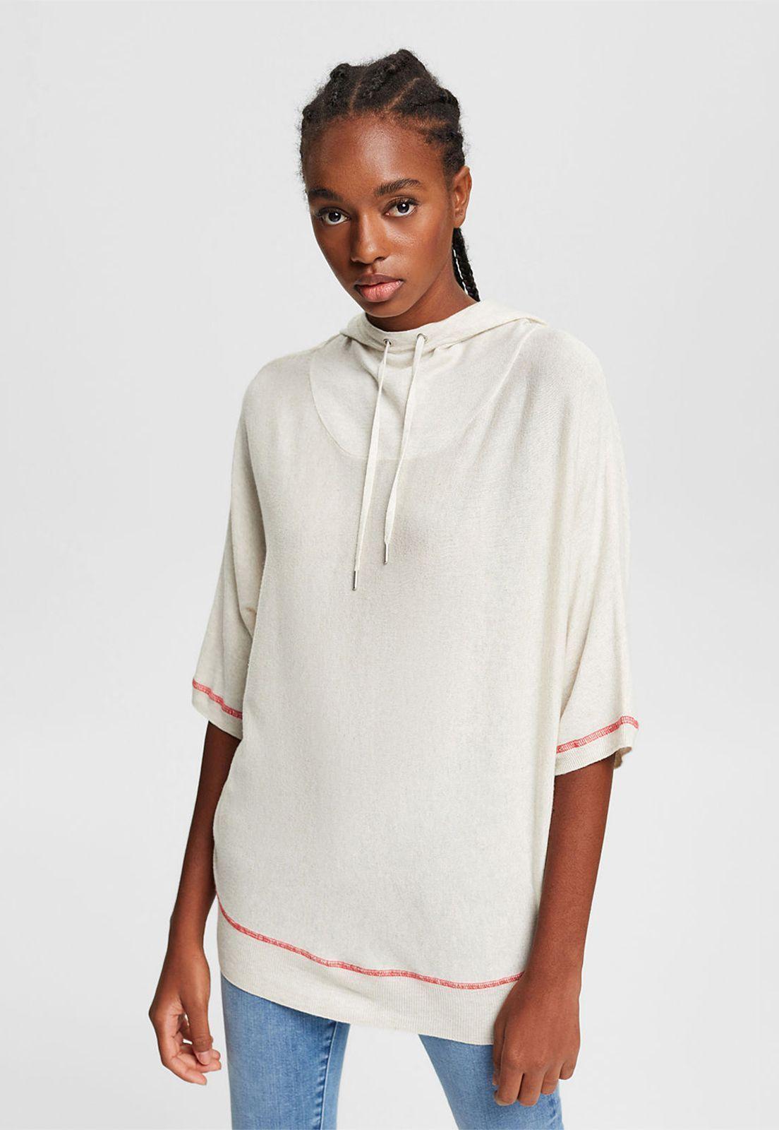 Sweater Con Capucha Esprit-0
