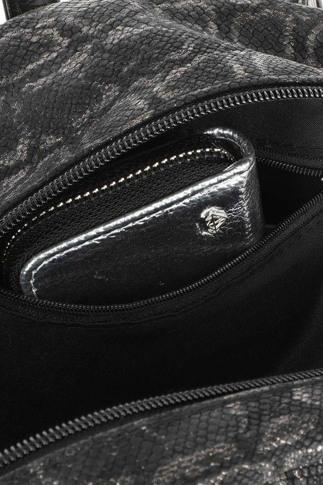 Cartera Mochila Negra Anaconda ID-1
