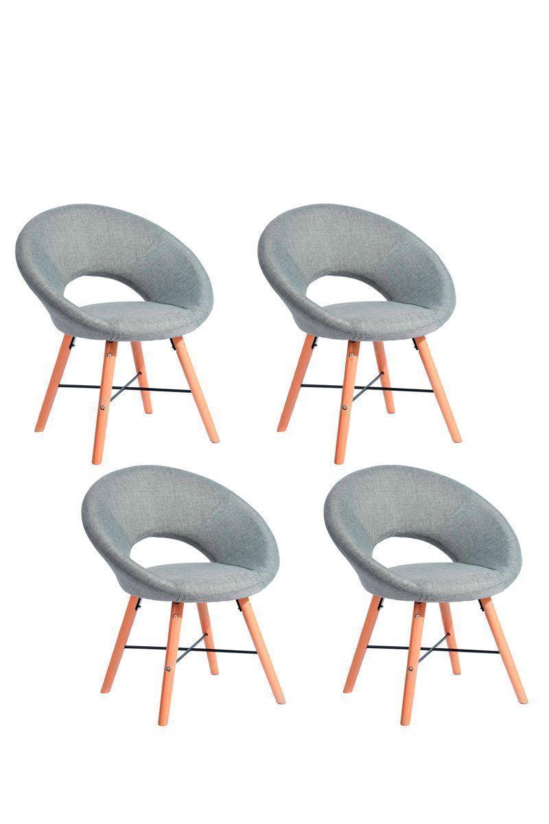 Pack 4 Sillas Comedor Sitial Tela-0