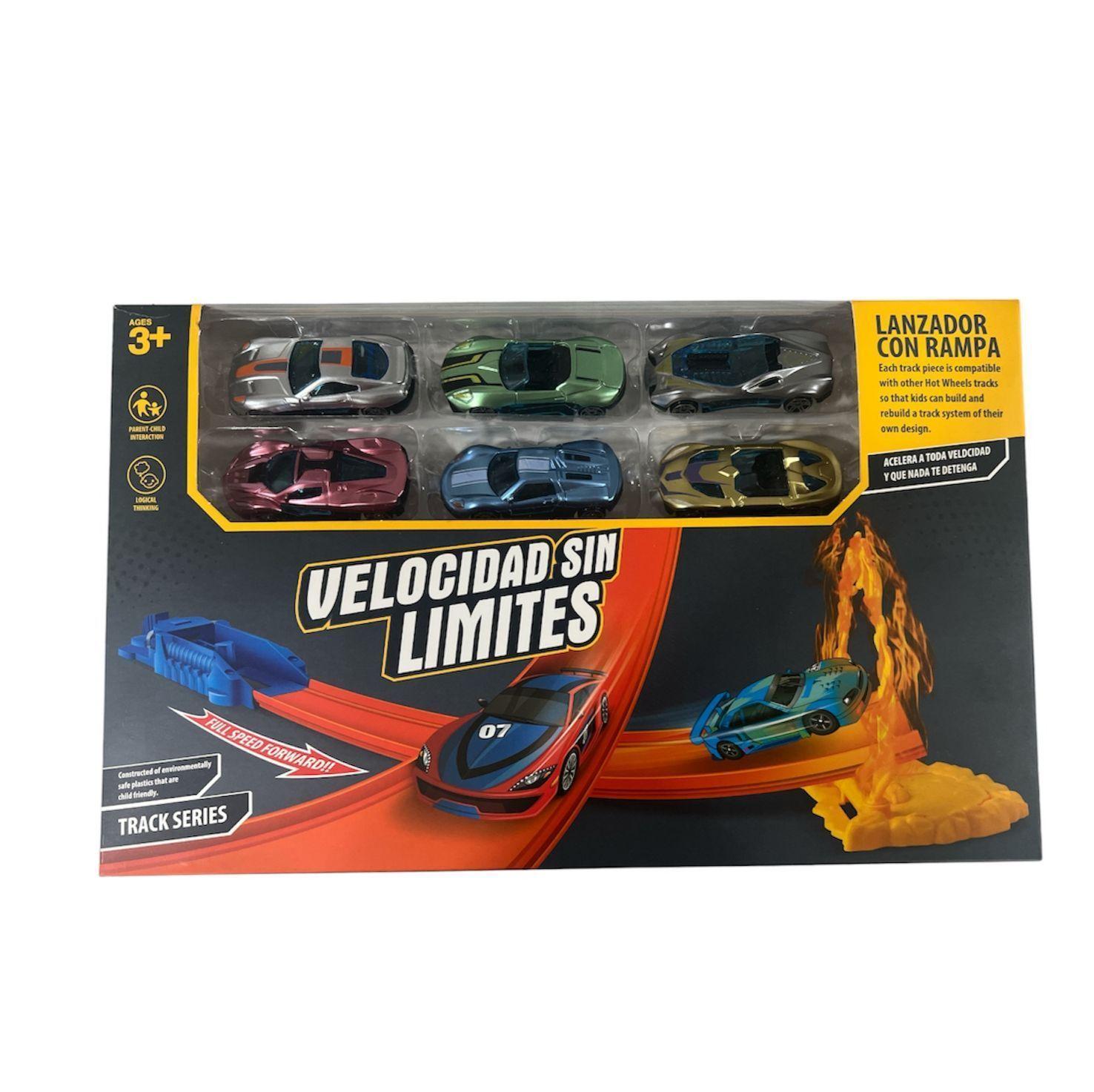 Autos Coleccionables Mini Autos Con Pista Para Carros Niños-0