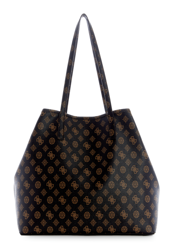 Cartera Vikky Large Tote Bro Café Guess-2