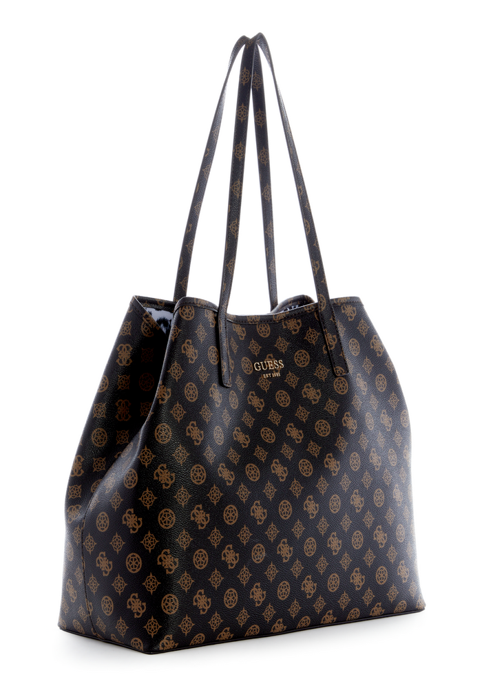 Cartera Vikky Large Tote Bro Café Guess-4
