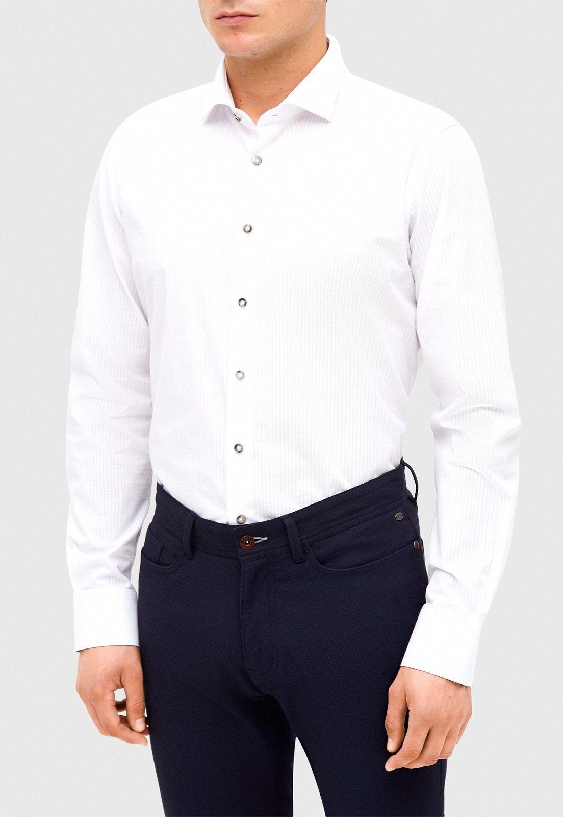 Camisa Casual Mircam Blanco-0