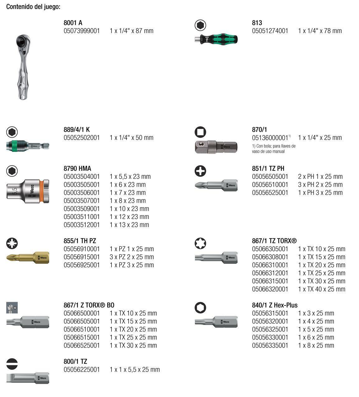 Estuche de Punatas Con Carraca y Llaves de Vaso-7