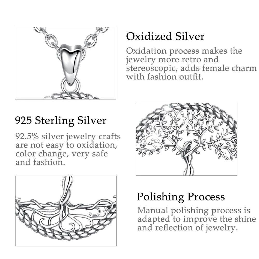 Collar Plata 925 Arbol de la Vida Tree-4