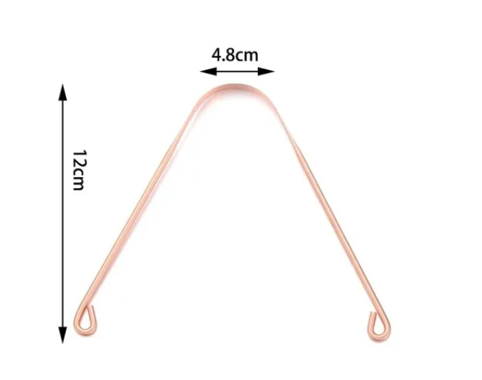 Raspador Limpiador Lengua De Cobre Para Boca-1