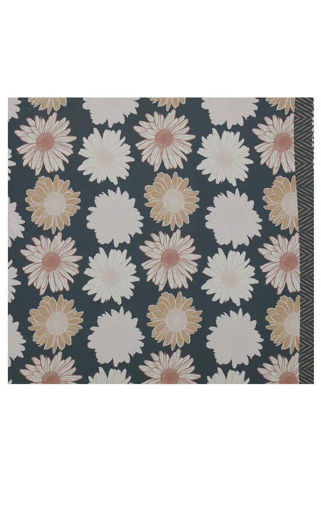 Pañuelo Bandana Flowers Beige Humana-1
