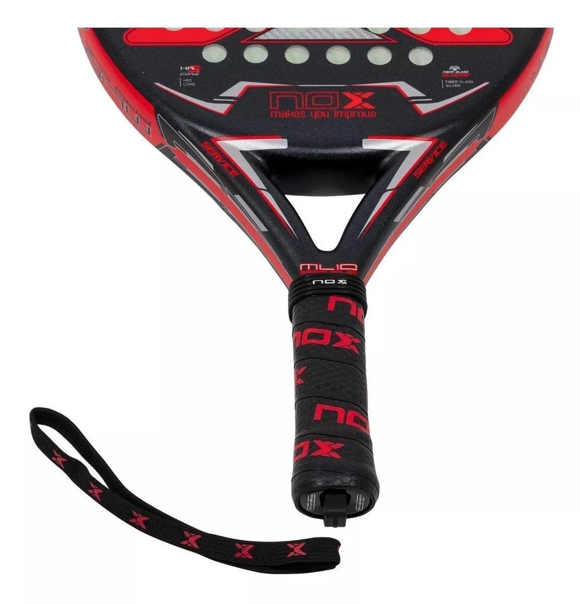 Pala Padel Nox Ml 10 Pro Cup Edición Arena Black (Rough Surface Edition)-6